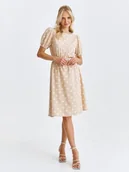 Sukienki - Sukienka damska beżowa - SSU4647BE sukienka - TOP SECRET - Odzieżowy sklep internetowy TOP SECRET - miniaturka - grafika 1