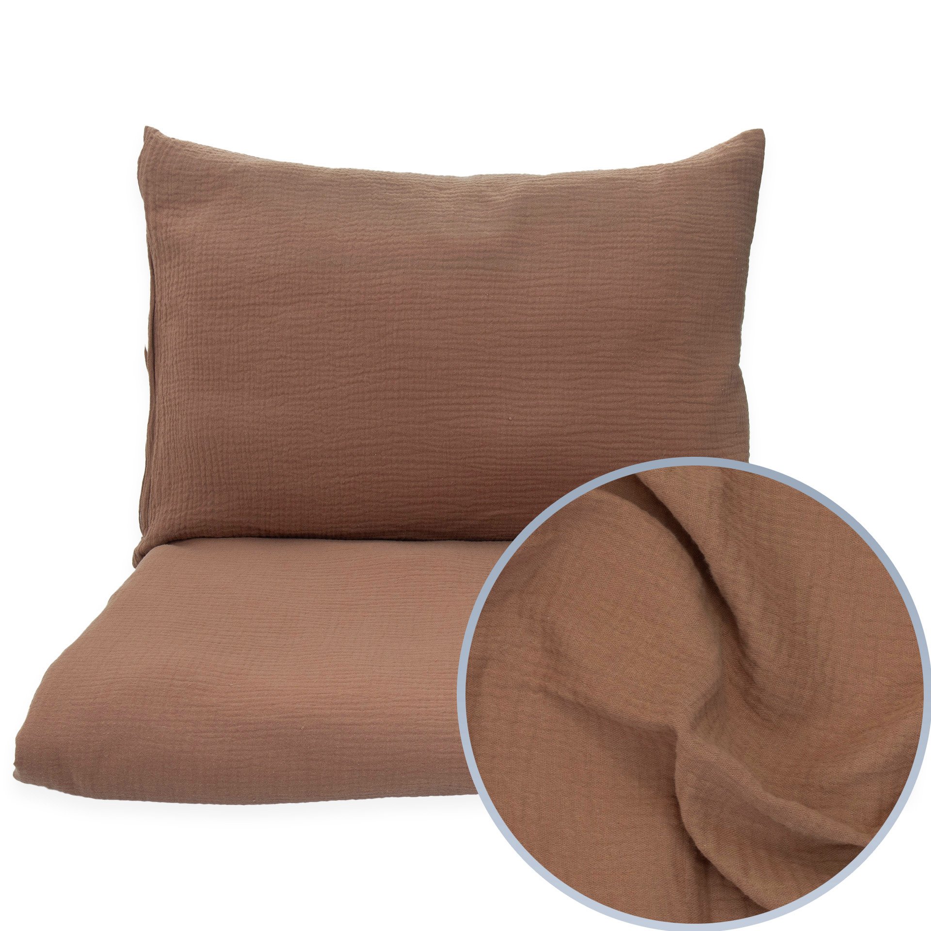 Pościel 120X90 Do Łóżeczka Muślinowa Premium Kerstin