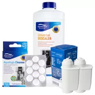 Akcesoria i części do ekspresów do kawy - Zestaw Gaggia - Filtr Saeco Intenza+ CA6702 2szt, Uniwersalny Odkamieniacz Aqualogis 1L, Tabletki Czyszczące Aqualogis Cleaneo 10 szt. - miniaturka - grafika 1