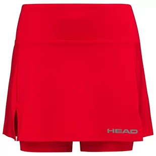 Head Club Basic Skort damskie buty sportowe czerwony czerwony M - Sukienki i spódnice sportowe - miniaturka - grafika 1