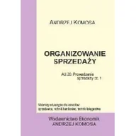 Podręczniki dla szkół zawodowych - Komosa Andrzej Organizowanie sprzedaży EKONOMIK - miniaturka - grafika 1