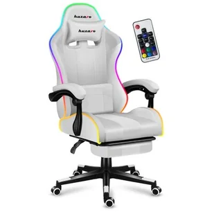 Fotel HUZARO Force 4.7 RGB White - Fotele gamingowe - miniaturka - grafika 1