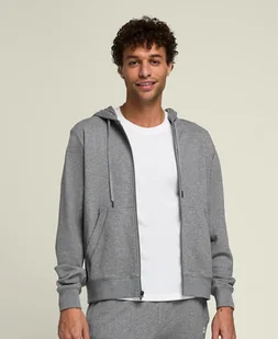 Bluza męska Wilson  M  Team Zip Hoodie Medium Gray Heather L - Bluzy męskie - miniaturka - grafika 1