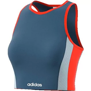 Biustonosze - Adidas Damski biustonosz sportowy W Em Bt wielokolorowa Tintec/Naract xxs EH6473 - grafika 1