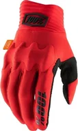 Rękawiczki rowerowe - 100% Rękawiczki 100% COGNITO Glove red black roz. L długość dłoni 193-200 mm NEW - miniaturka - grafika 1