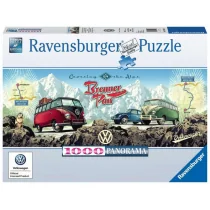 Ravensburger 1000 elementów Busem przez Alpy GXP-632979 - Puzzle - miniaturka - grafika 1