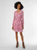 Sukienki - Marie Lund - Sukienka damska, wielokolorowy|wyrazisty róż - miniaturka - grafika 1