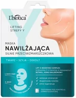 Maseczki do twarzy - L'biotica Lifting Strefy Y Nawilżająca maska do twarzy 1szt - miniaturka - grafika 1