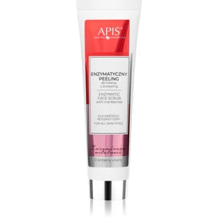 Apis NATURAL COSMETICS enzymatyczny peeling do twarzy z żurawiną 100 ml - Peelingi i scruby do twarzy - miniaturka - grafika 1