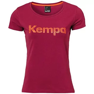Koszulki i topy damskie - Kempa damska koszulka GRAPHIC T-SHIRT WOMEN odzież do noszenia na co dzień, ciemnoczerwona, XS - grafika 1