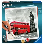 Zabawki kreatywne - Ravensburger Malowanka CreArt Londyn 28997 28997 - miniaturka - grafika 1