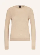Swetry damskie - Boss Sweter Ferpina beige - BOSS - miniaturka - grafika 1