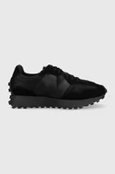 Buty sportowe męskie - Buty męskie New Balance MS327CTB  czarne - miniaturka - grafika 1