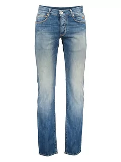 Spodnie męskie - Herrlicher Dżinsy - Regular fit - w kolorze niebieskim - grafika 1