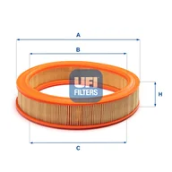 Filtry powietrza - Filtr powietrza UFI Filtry 30.803.00 - miniaturka - grafika 1