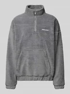 Swetry męskie - Sweter z polaru z kołnierzem model ‘Puka’ - miniaturka - grafika 1