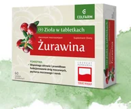 Suplementy naturalne - ŻURAWINA z pokrzywą 60 sztuk COLFARM - miniaturka - grafika 1