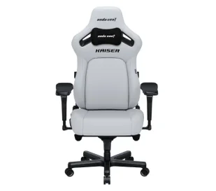 Anda Seat Kaiser 4 L Gamingowy do 120kg Skóra Eco Biały - Fotele gamingowe - miniaturka - grafika 1