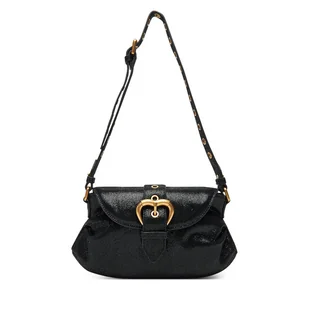 Torebka PINKO Jolene Shoulder Mini PE 25 PLTT 102802 A27K Czarny - Torebki damskie - miniaturka - grafika 1