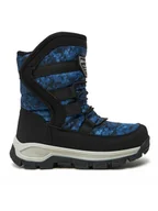Buty dla chłopców - ALPINE PRO Śniegowce Soreno KBTD427 Czarny - miniaturka - grafika 1
