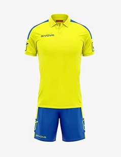 Givova, kit Play. wielokolorowa żółty/jasnoniebieski M - Zestawy męskiej odzieży sportowej - miniaturka - grafika 1