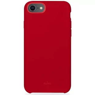 PURO Etui do iPhone 8/7/6S/6 Icon Cover Czerwony (IPC747CICONRED) - Etui i futerały do telefonów - miniaturka - grafika 1