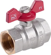 Zawory i kraniki - Perfexim Zawór kulowy wodny WW motylek niebieski wzmocniony 1" 00-002-0250-001 - miniaturka - grafika 1