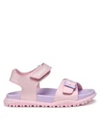 Buty dla dziewczynek - Geox Sandały J Fusbetto Gi J35HQA 000BC C8057 D Różowy - miniaturka - grafika 1