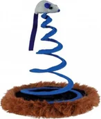 Zabawki dla kotów - Trixie MYSZ NA SPRĘŻYNIE 20x25cm - miniaturka - grafika 1