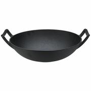 Woki - Patelnia wok żeliwna 36 cm kod: O-259308 - miniaturka - grafika 1