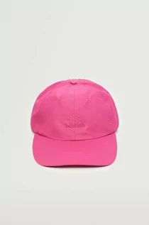 Czapki damskie - Mango czapka Tailor kolor różowy gładka - grafika 1