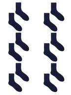 Skarpetki męskie - YoClub, Skarpety męskie gładkie, granatowe, 6PAK, 39/42 - miniaturka - grafika 1