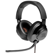 Słuchawki - JBL Quantum 200 Czarne - miniaturka - grafika 1