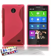 Etui i futerały do telefonów - Nokia Muzzano CASPERIA ORIGINAL F430312 Le S Premium weiche Schutzschale mit 3x Ultraklarer Displayschutzfolie für Normandy rosa - miniaturka - grafika 1