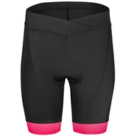 Spodnie sportowe damskie - Damskie spodenki kolarskie Etape Livia 2.0 Rozmiar: XL / Kolor: czarny/różówy - miniaturka - grafika 1