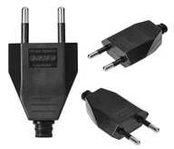 Gniazdka elektryczne - Wtyczka Płaska Bez Uziemienia 2,5A 250V 1 szt. - miniaturka - grafika 1