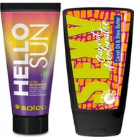 Balsamy i kremy do opalania - Soleo Hello Sun + Wild Tan Sexy Carrot Gratis - miniaturka - grafika 1