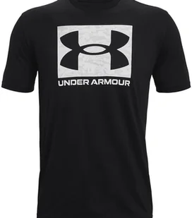 Koszulka męska Under Armour ABC Camo Boxed Logo czarna M - Koszulki męskie - miniaturka - grafika 1