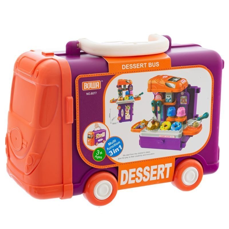 DLA NAJMŁÓDSZYCH ZABAWKA AUTOBUS AKCESORIA