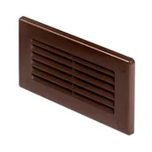 Kratki wentylacyjne - Osłona kanału płaskiego (60x204) brąz - miniaturka - grafika 1