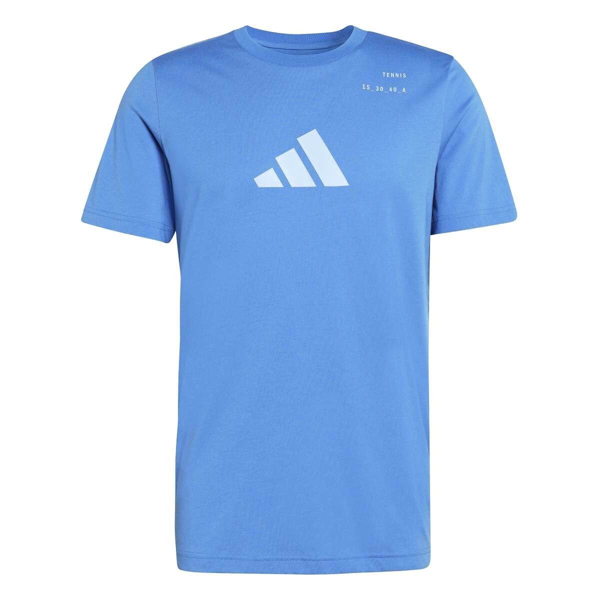 Koszulka męska adidas Tennis Category Graphic T-Shirt Ray Blue M