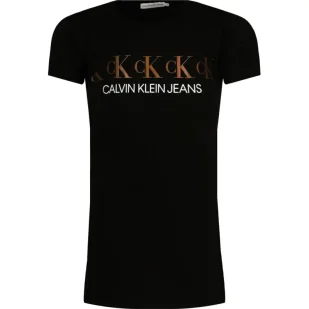 CALVIN KLEIN JEANS Sukienka - Sukienki i spódniczki dla dziewczynek - miniaturka - grafika 1