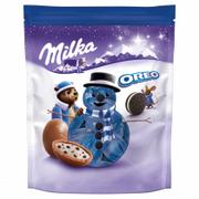 Bombonierki i czekoladki - Milka Czekoladowe kuleczki mleczne z nadzieniem Oreo 86 g - miniaturka - grafika 1
