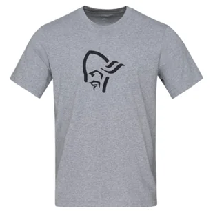 Koszulka męska Norrona 29 cotton viking T-shirt Rozmiar: XL / Kolor: szary - Koszulki sportowe męskie - miniaturka - grafika 1