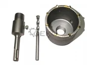 Otwornice - Geko Otwornica do betonu SDS Plus 120 mm (G40006) - miniaturka - grafika 1