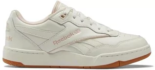 Sneakersy damskie - Sneakersy skórzane damskie na lato Reebok BB 4000 II białe (IF4727) - grafika 1