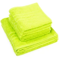 Ręczniki - Zestaw ręczników „Classic” zielony, 4 szt. 50 x 100 cm, 2 szt. 70 x 140 cm - miniaturka - grafika 1