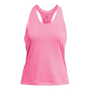 Under Armour UA Launch Splatter podkoszulek Fluo Pink/odblaskowy, XS - Koszulki sportowe męskie - miniaturka - grafika 1