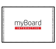 Tablice interaktywne - myBOARD BLACK 82" Ceramic - miniaturka - grafika 1