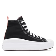 Buty dla chłopców - Trampki Converse Chuck Taylor All Star Move 271716C Czarny - miniaturka - grafika 1
